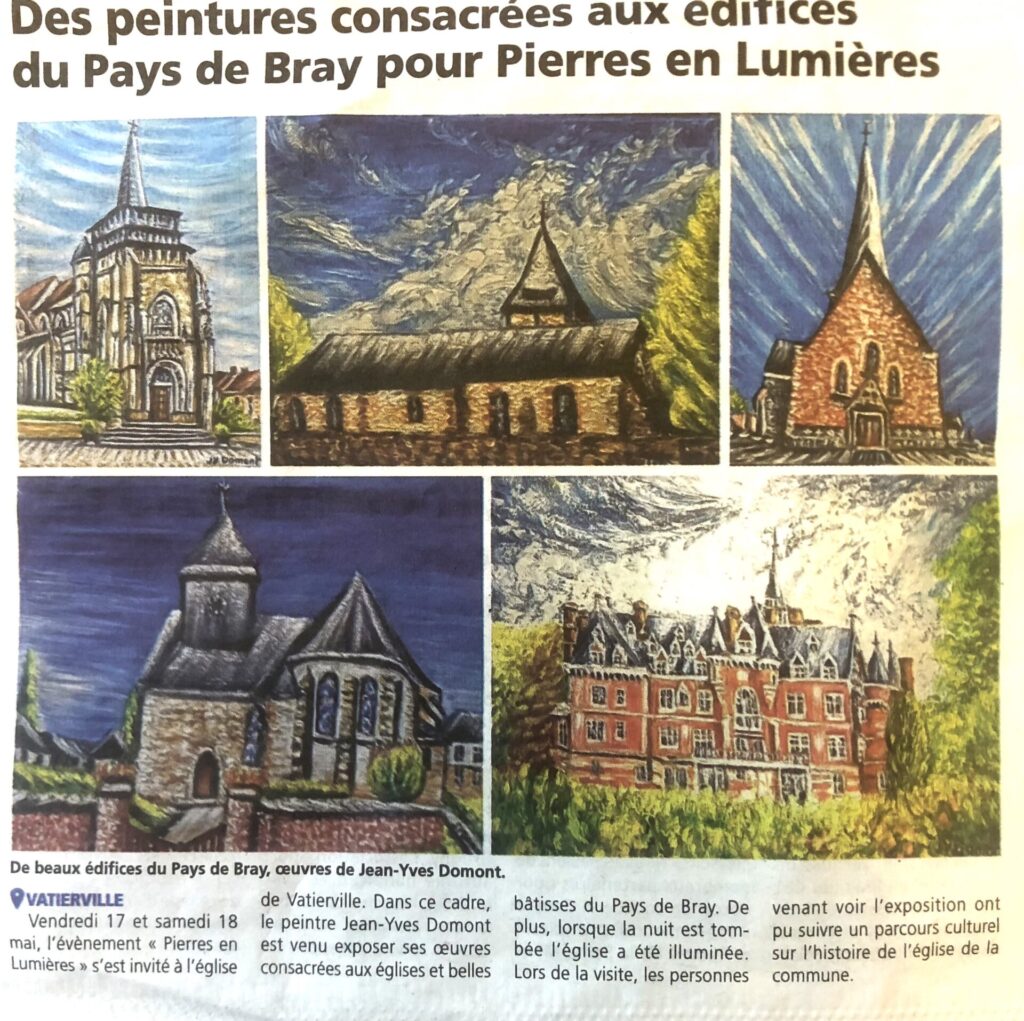 Article de presse sur Jean-Yves Domont, 2024