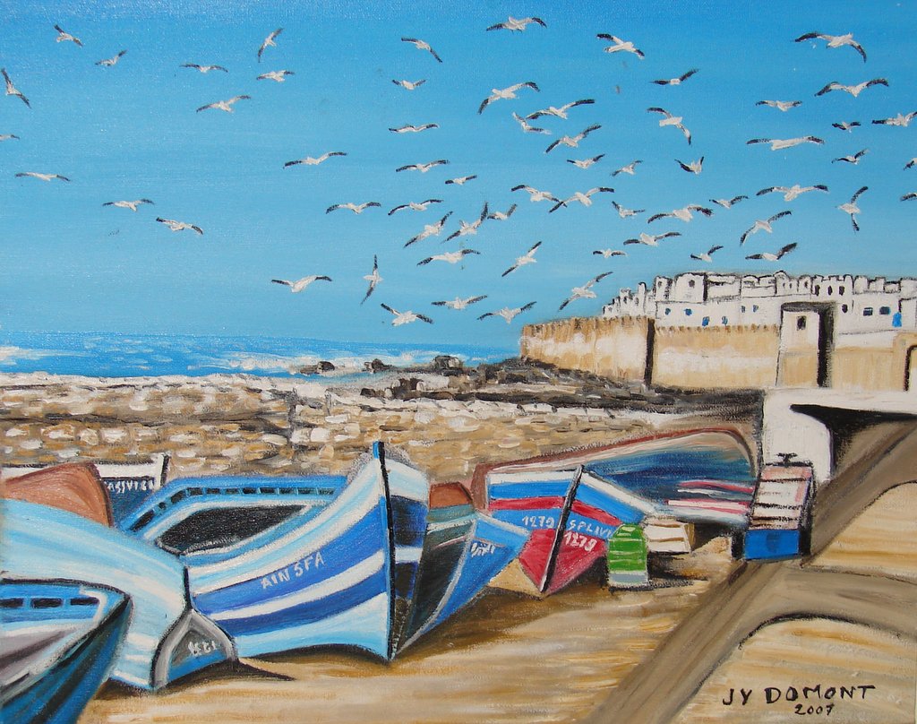 Maroc : le port d'Essaouira