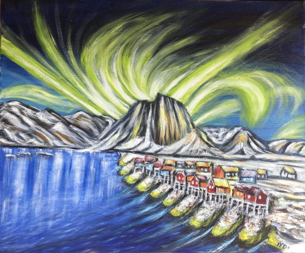 Norvège : aurores boréales
